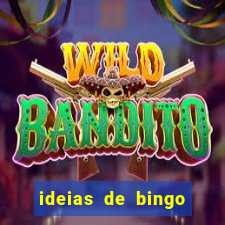 ideias de bingo para o natal